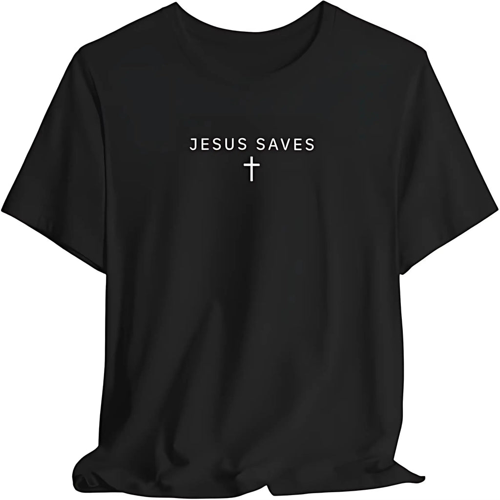 Jesus Saves Cross Tee