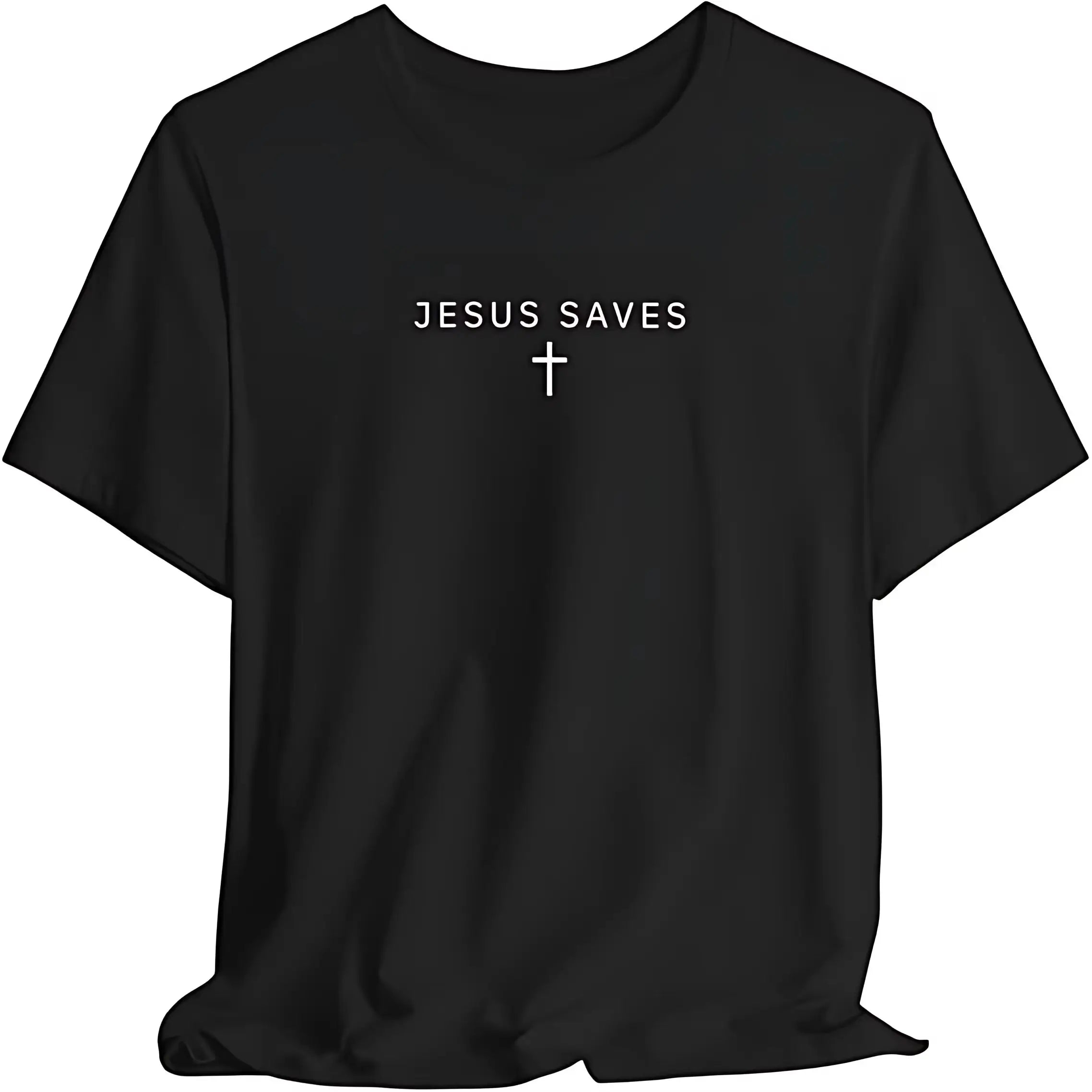 Jesus Saves Cross Tee