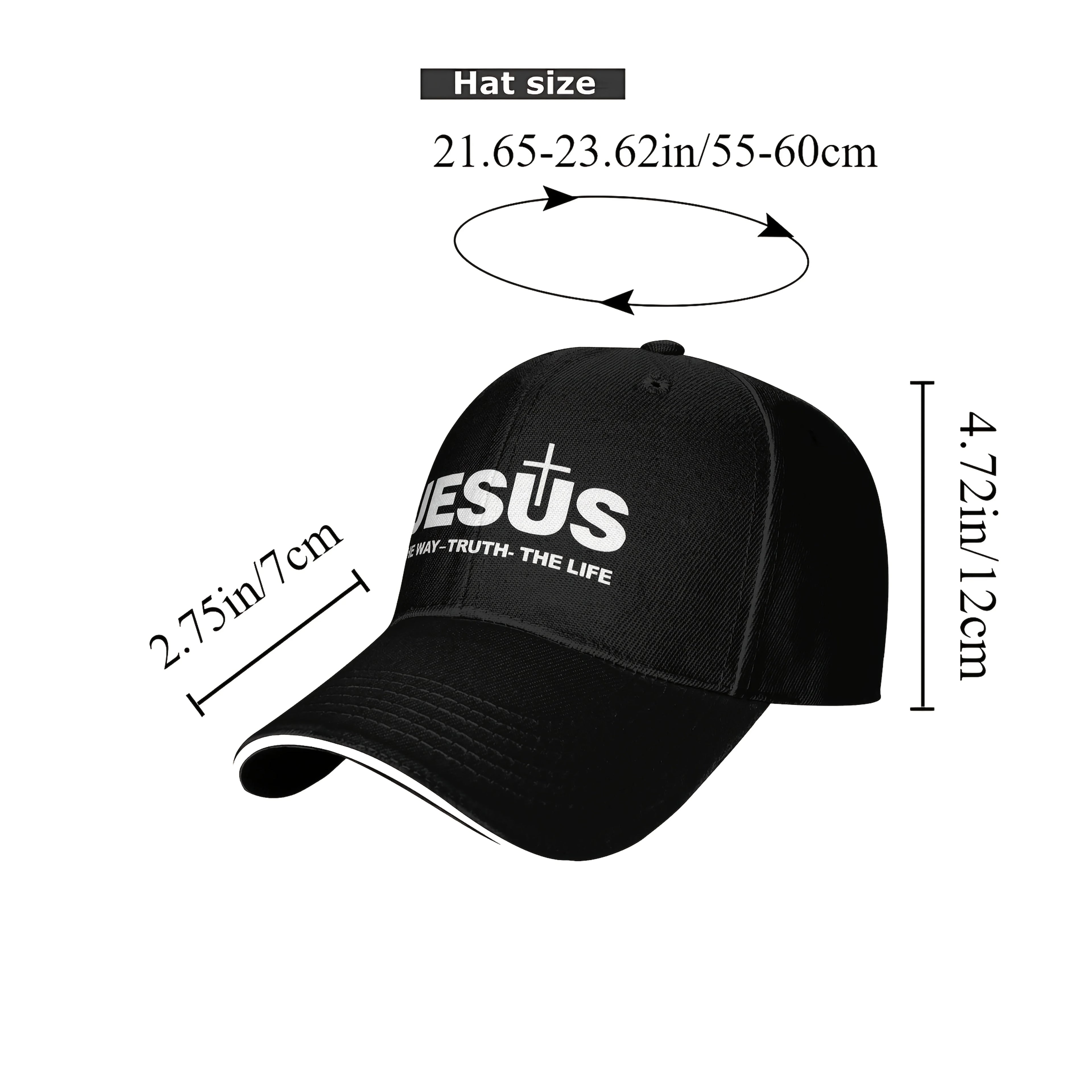 Jesus Cross Baseball Cap