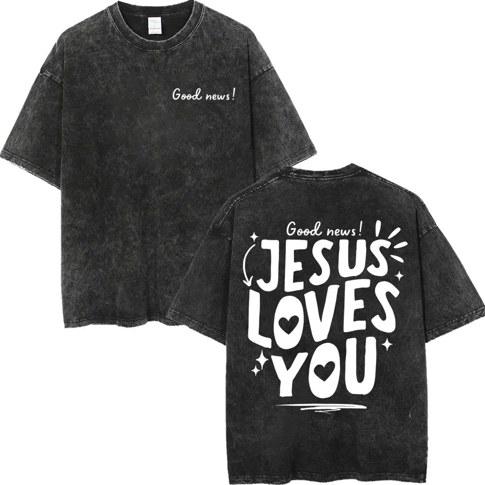 Y2K Jesus Bible Tee