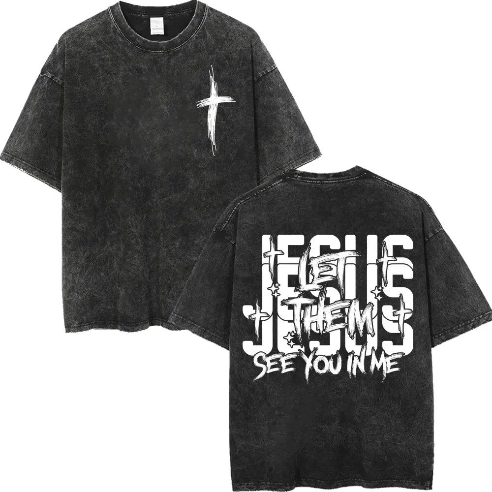 Y2K Jesus Bible Tee
