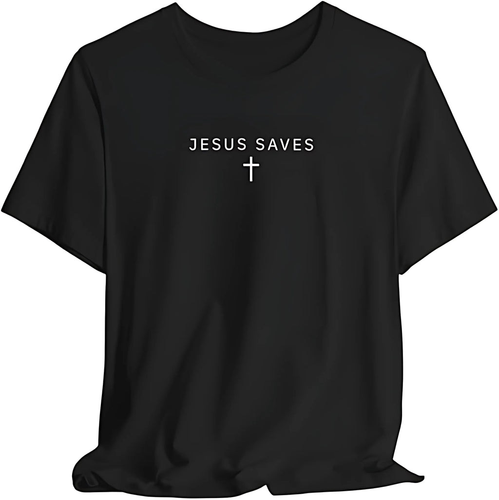 Jesus Saves Cross Tee