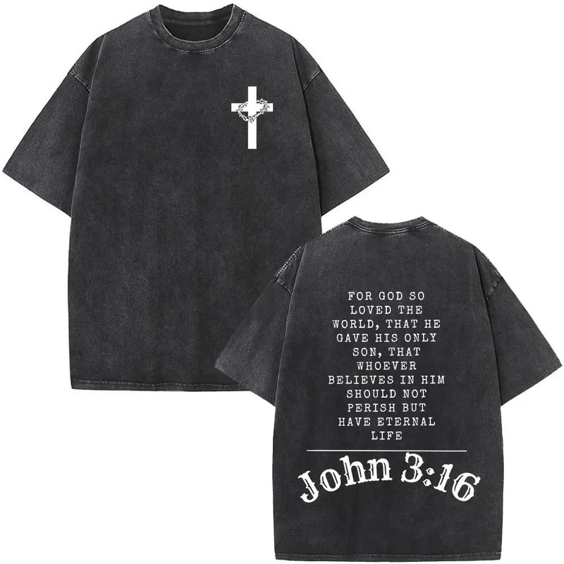 Faith Over Fear Washed Tee