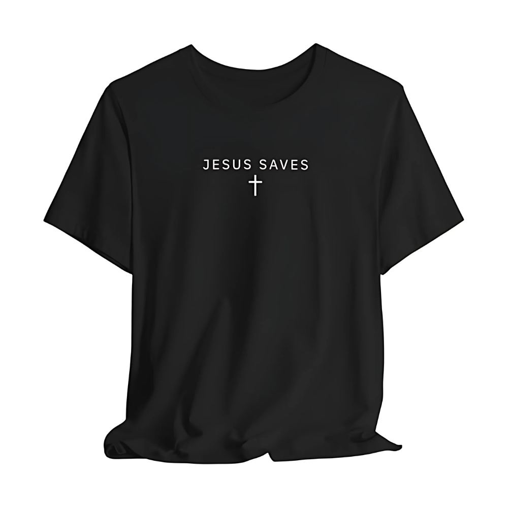 Jesus Saves Cross Tee