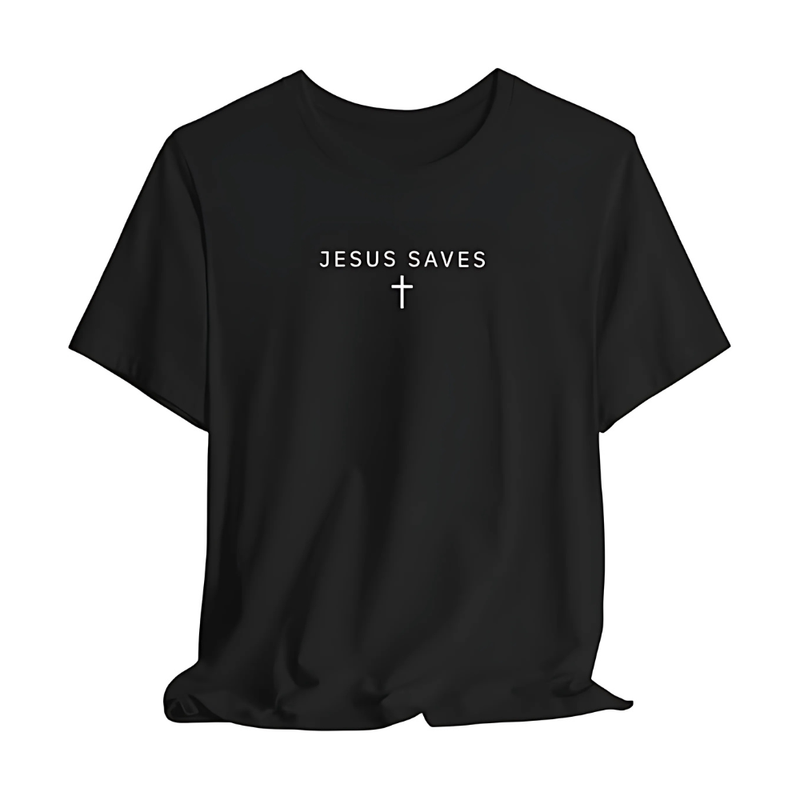 Jesus Saves Cross Tee