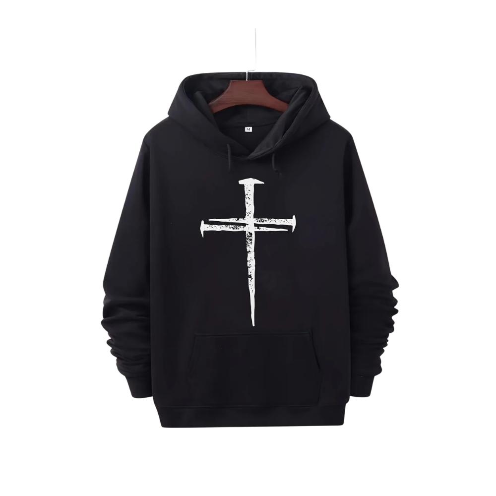 Heavyweight Cross Hoodie